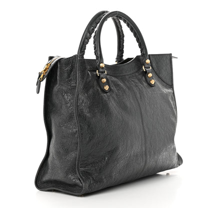 Balenciaga Agneau Giant 12 Gold Hardware Monday Gris Fossile 3 of 11