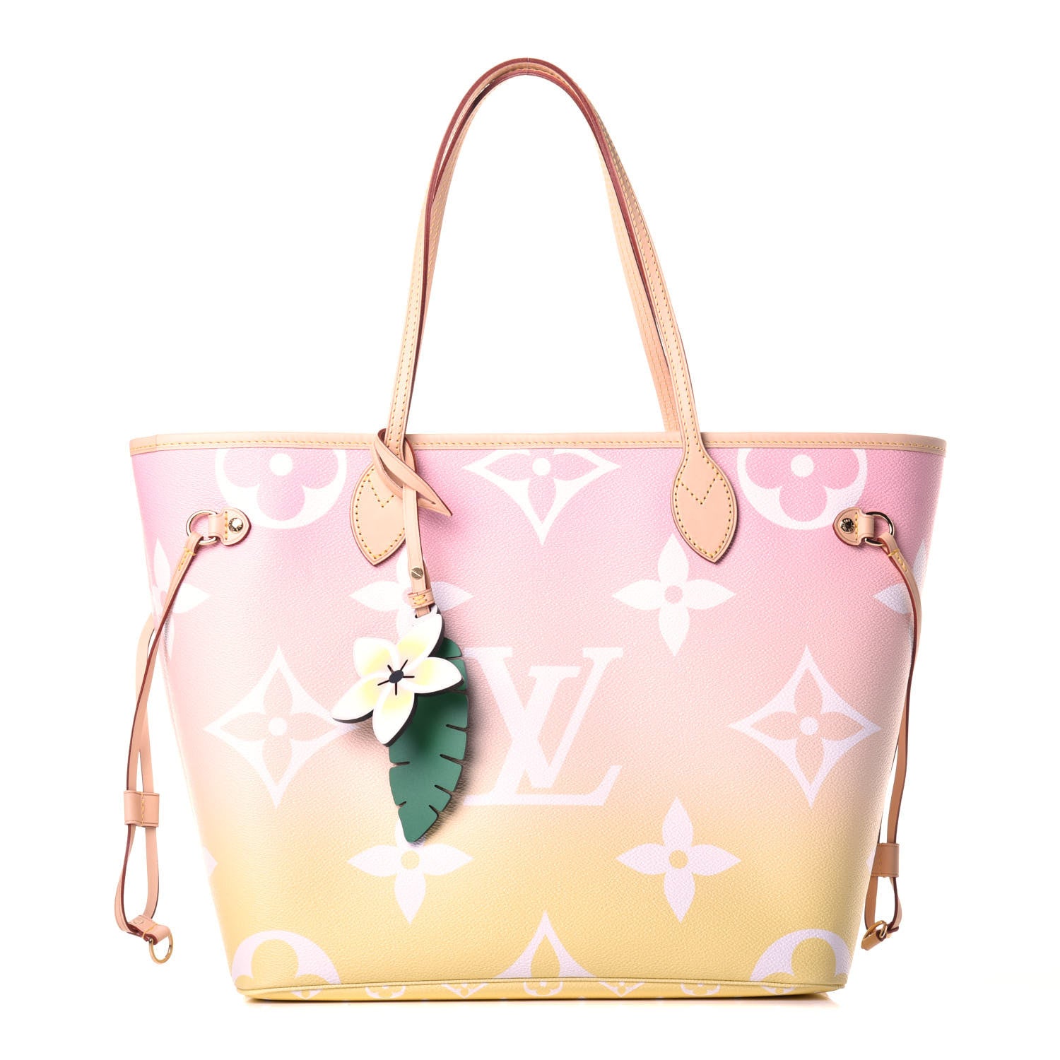 Louis Vuitton Monogram Giant By The Pool Neverfull MM Light Pink 1 of 10