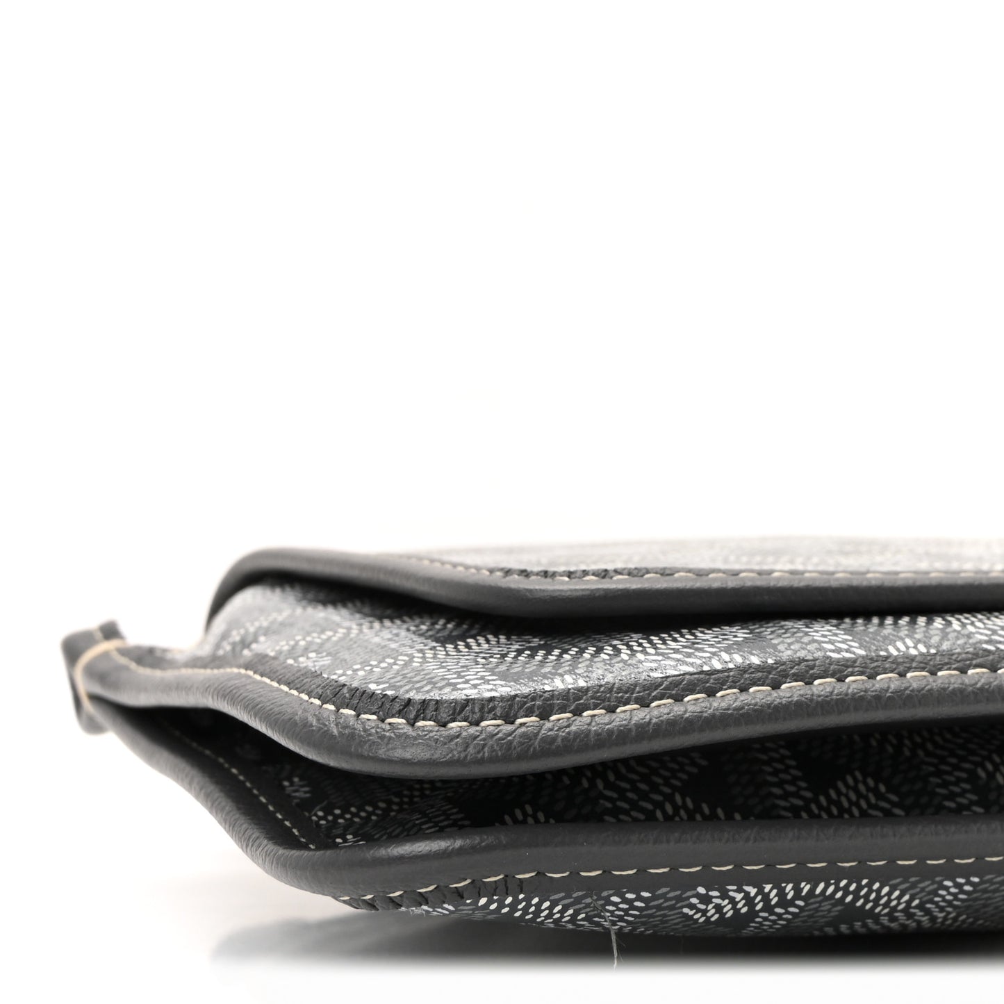 Goyardine Plumet Wallet Clutch Grey