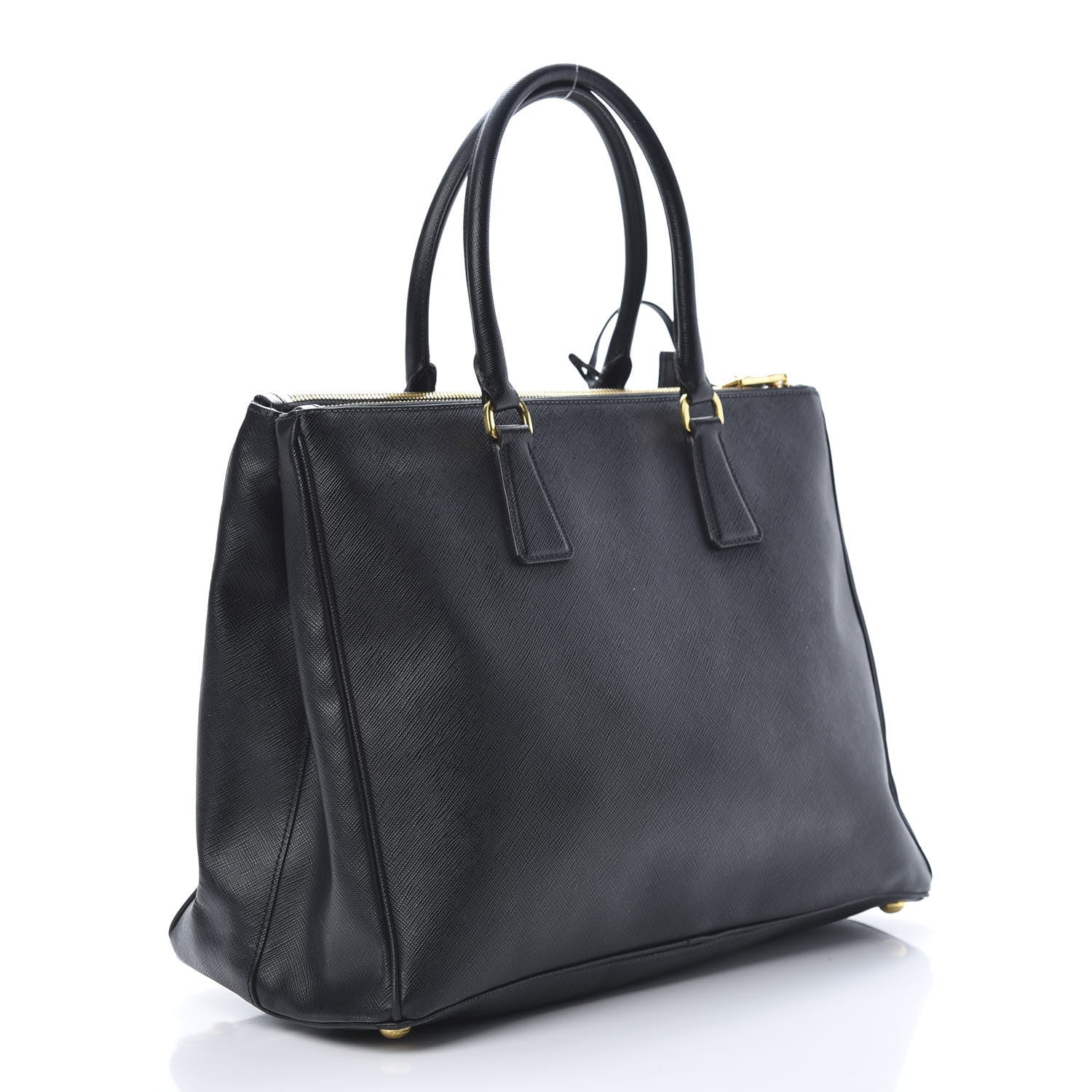 Prada Saffiano Large Galleria Double Zip Tote Black 3 of 18