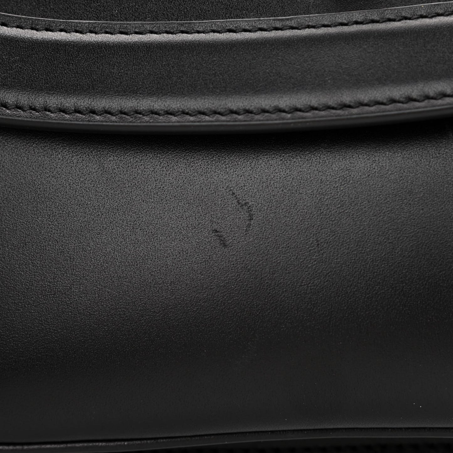 Smooth Calfskin Medium Charlie Shoulder Bag Black