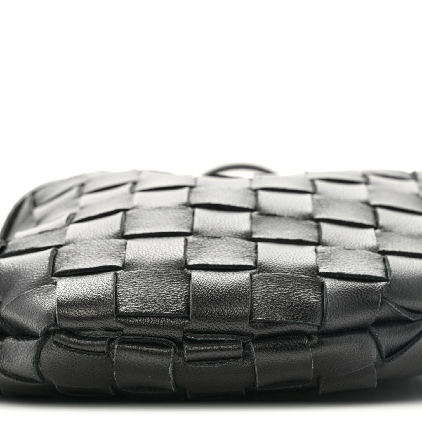 Nappa Intrecciato Mini Sardine Bag Black