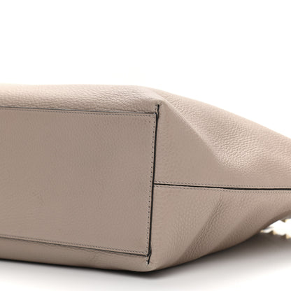 Valentino Garavani Grained Calfskin Rockstud Shoulder Tote Poudre 10 of 15