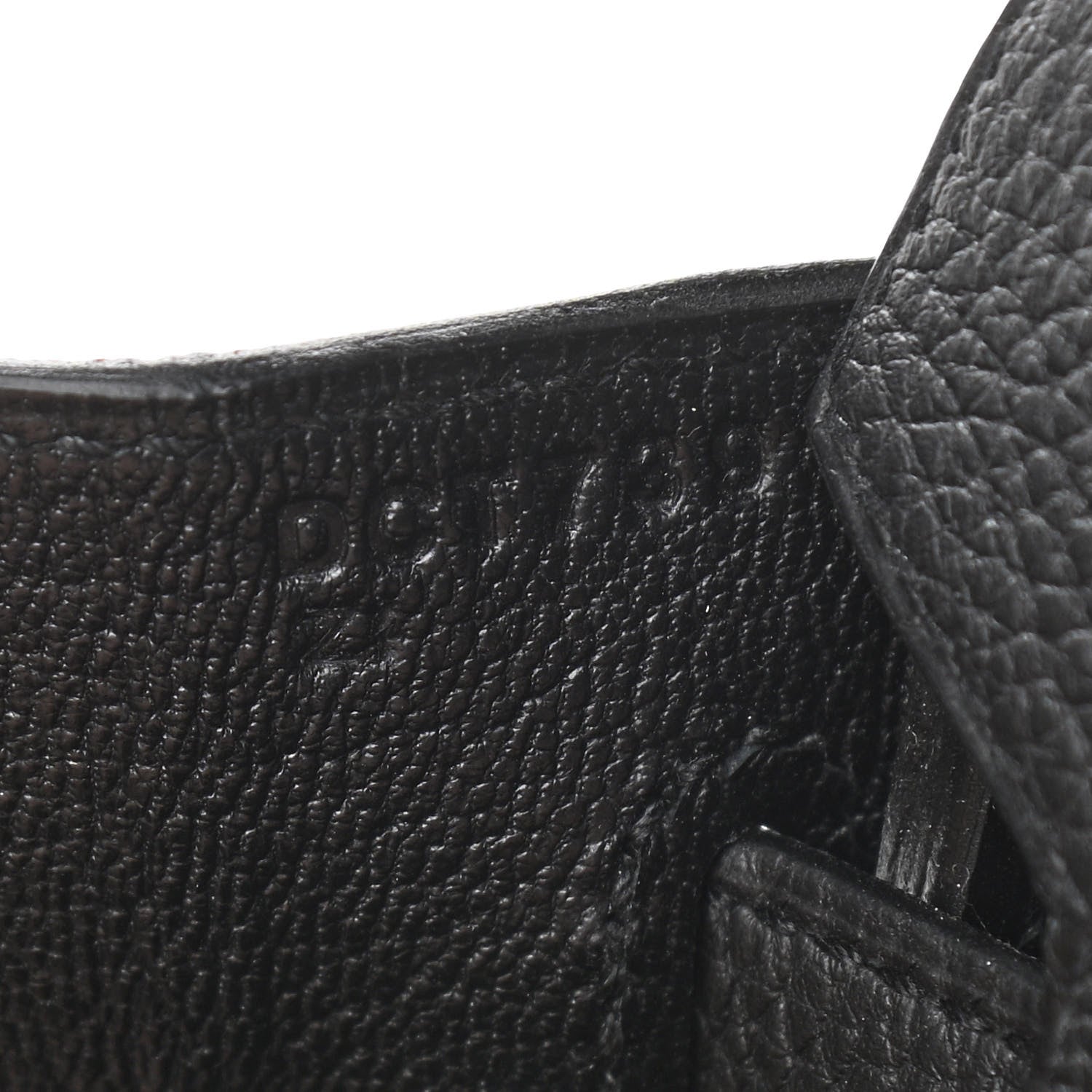 Hermes Togo Birkin 25 Black 7 of 11