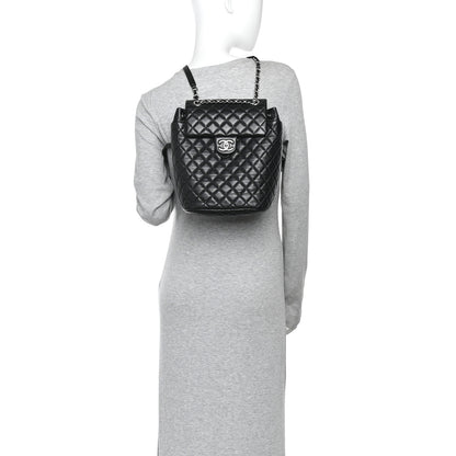 Chanel Lambskin Quilted Small Urban Spirit Backpack Black 2 of 11