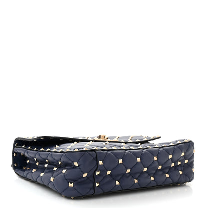 Valentino Garavani Nappa Medium Rockstud Spike Shoulder Bag Angel 4 of 9