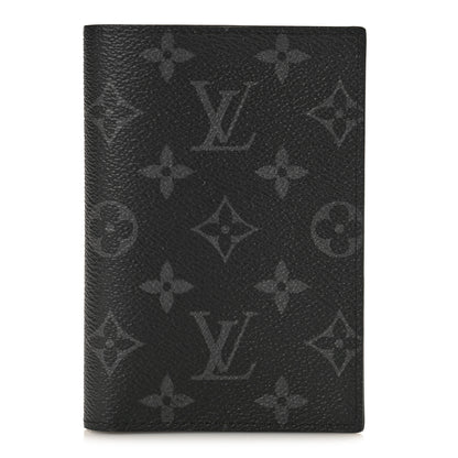 Louis Vuitton Monogram Eclipse Passport Cover 1 of 8