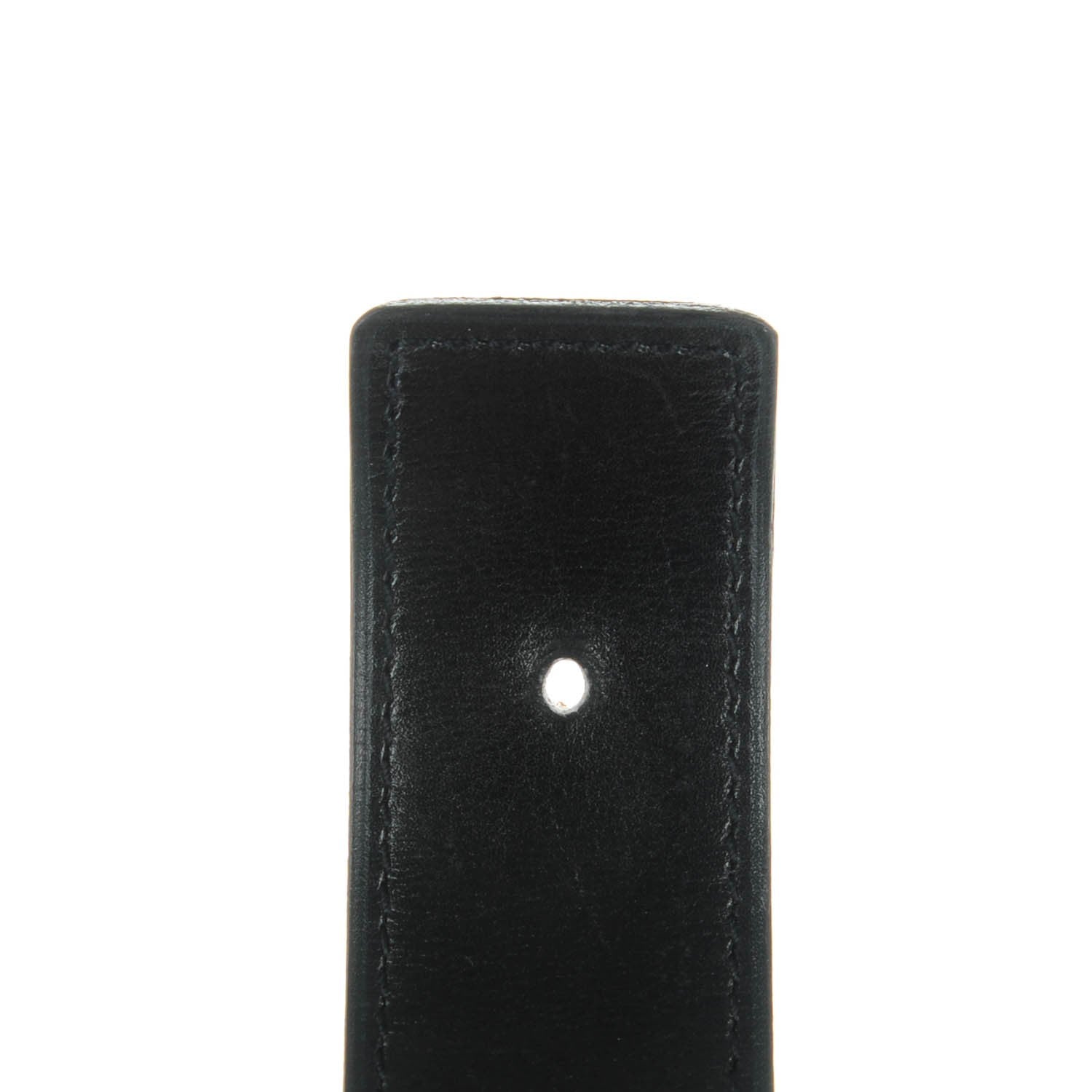 Hermes Box Togo 32mm Belt Strap 80 Black Gold 5 of 5