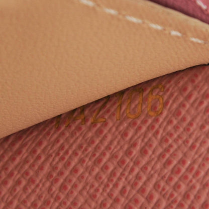 Louis Vuitton Damier Azur Emilie Wallet Rose Ballerine 7 of 7