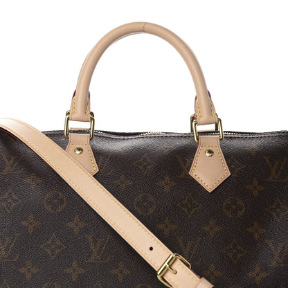 Louis Vuitton Monogram Speedy Bandouliere 35 10 of 11