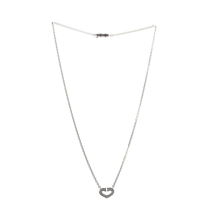 Cartier 18K Yellow Gold Diamond Hearts And Symbols Pendant Necklace 3 of 5