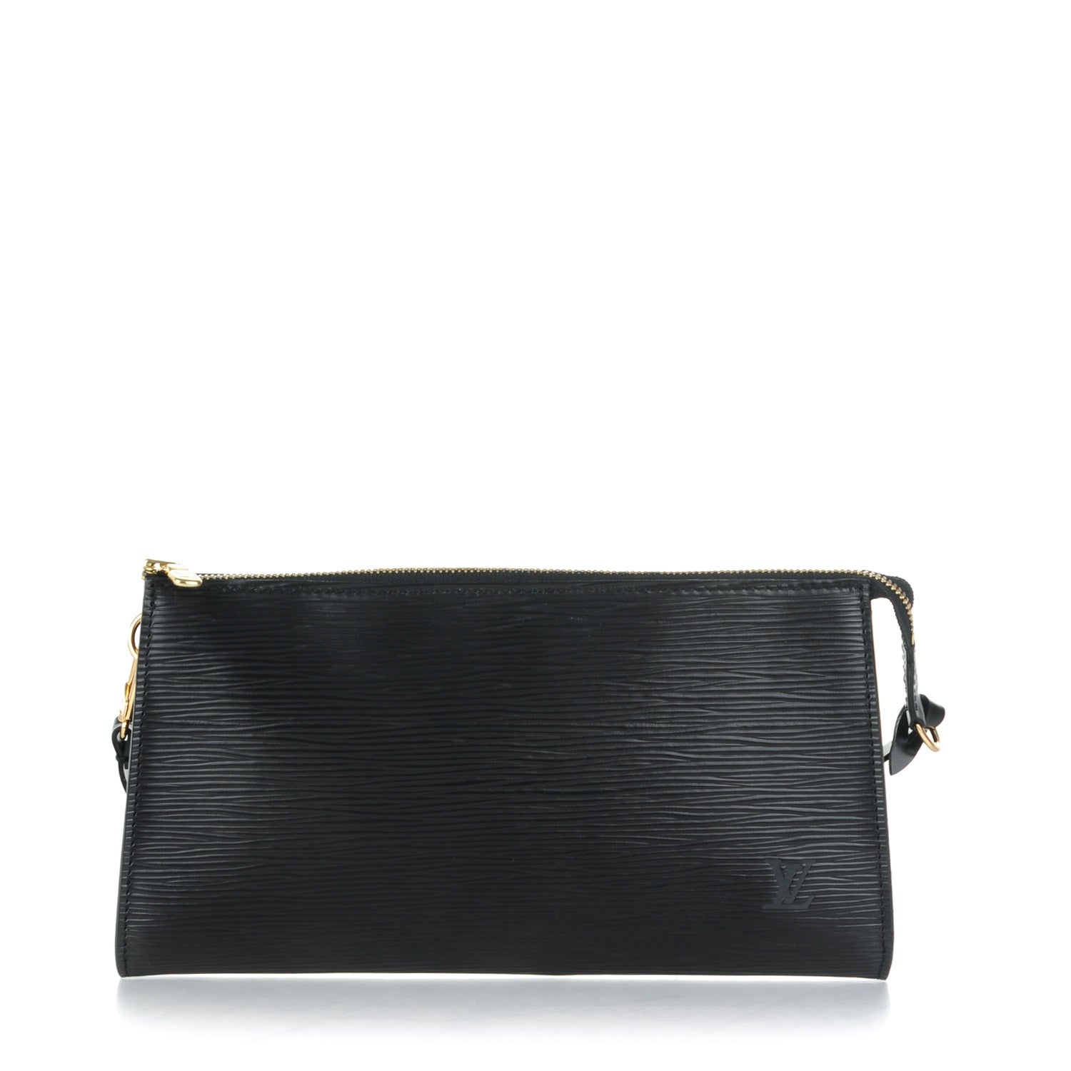 Louis Vuitton Epi Pochette Accessories 24 Black 1 of 7