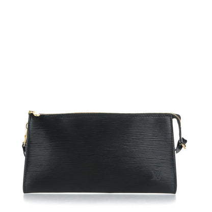 Louis Vuitton Epi Pochette Accessories 24 Black 1 of 7