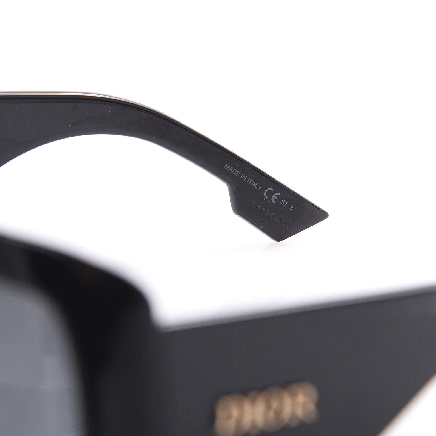 Christian Dior Acetate DiorSo Light 2 Shield Sunglasses Black 7 of 9