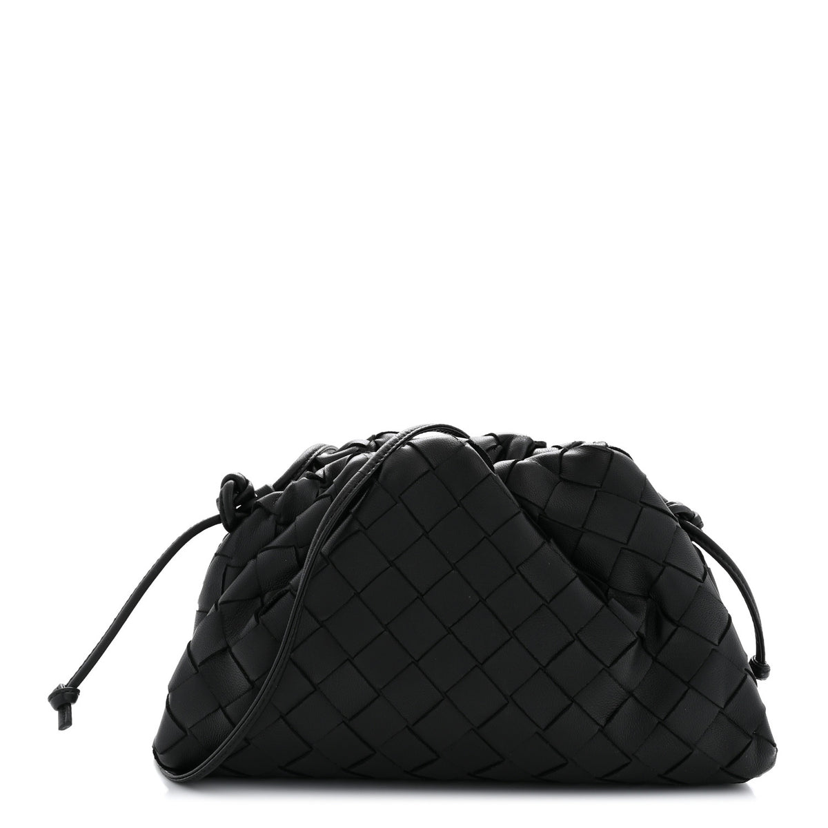 Nappa Intrecciato The Mini Pouch Black