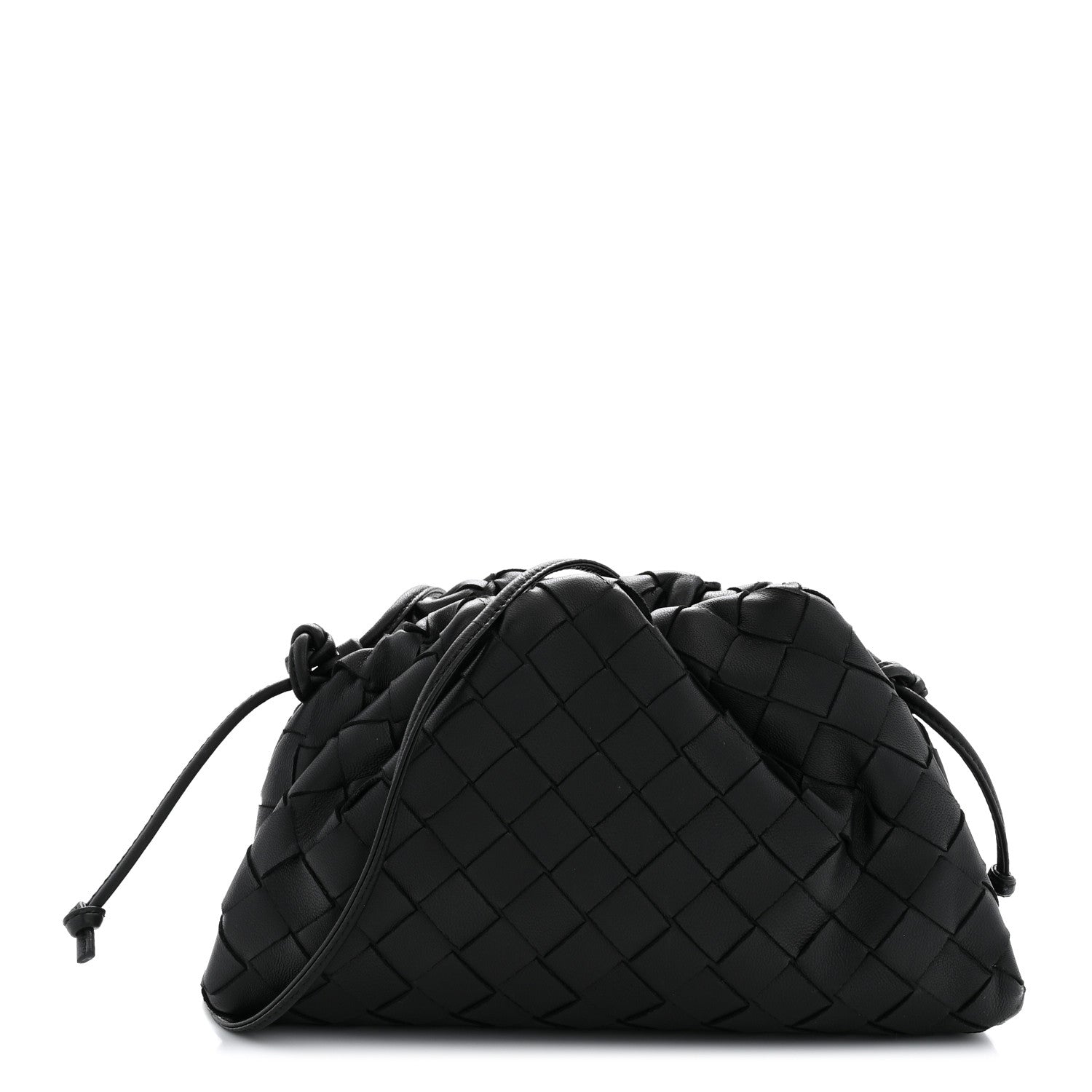Bottega Veneta Nappa Intrecciato The Mini Pouch Black 1 of 11