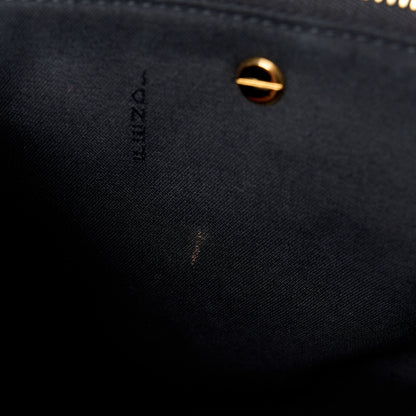 Fendi Canvas Vitello King Logo Embroidered Medium By The Way Boston Bag Grezzo Black 12 of 12