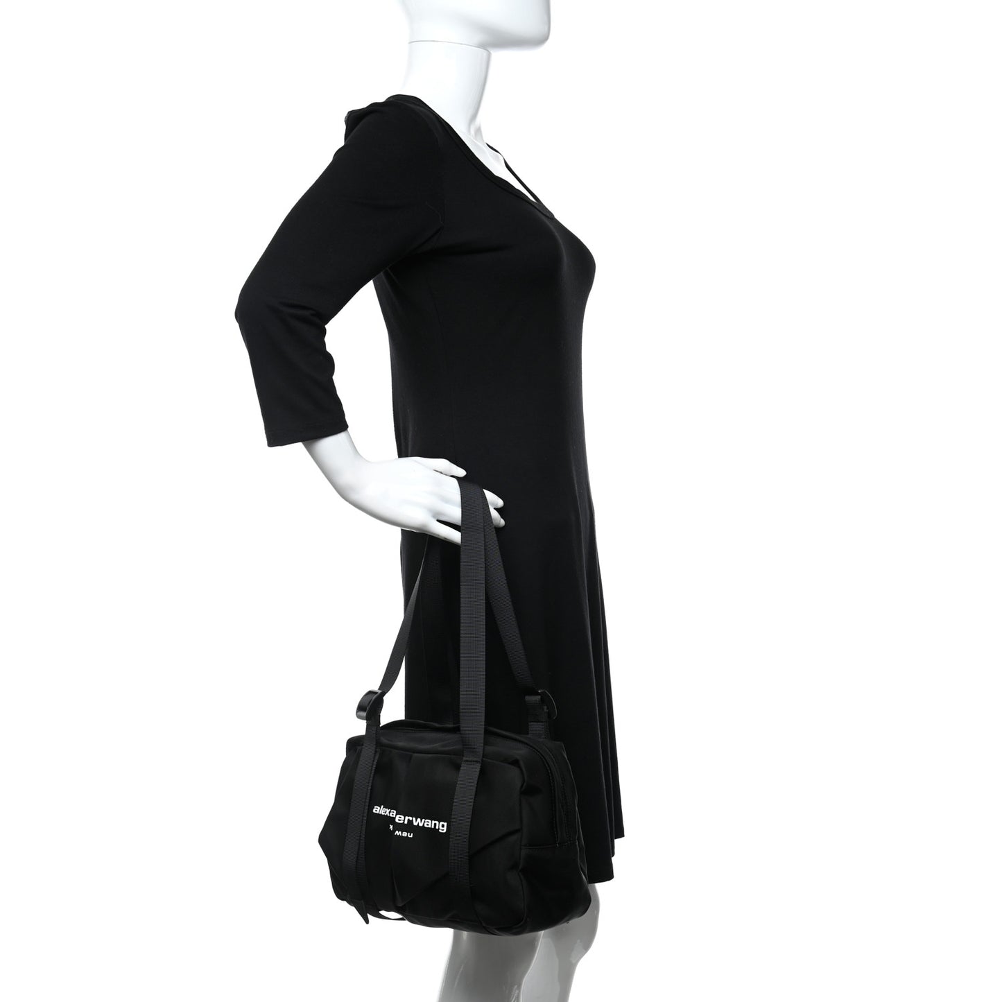 Nylon Wangsport Duffel Bag Black