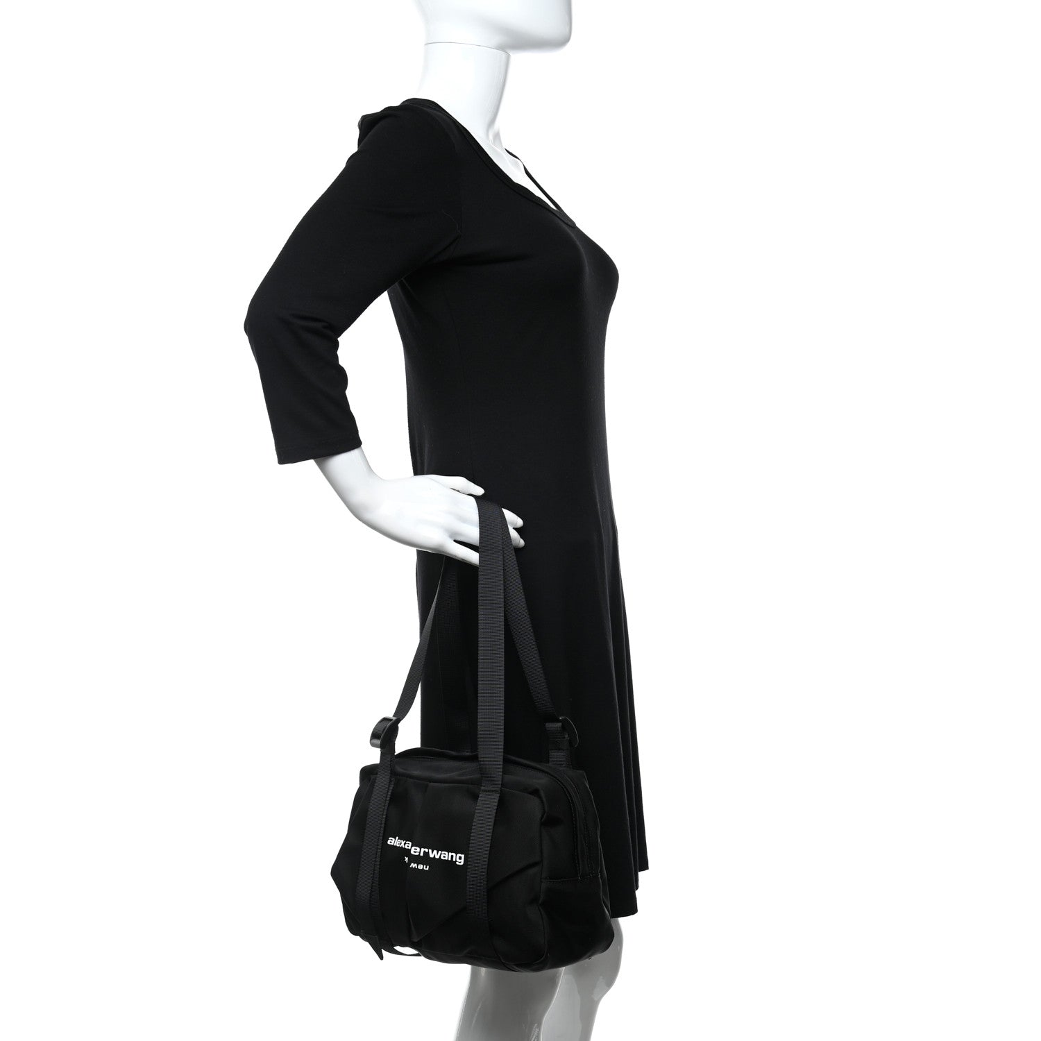 Alexander Wang Nylon Wangsport Duffel Bag Black 2 of 8