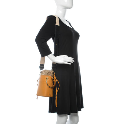 Chloe Smooth Calfskin Small Roy Bucket Bag Burning Camel 2 of 7
