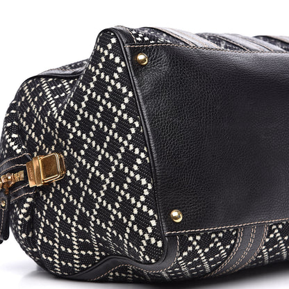Gucci Diamante Calfskin Large Aviatrix Boston Black 8 of 16