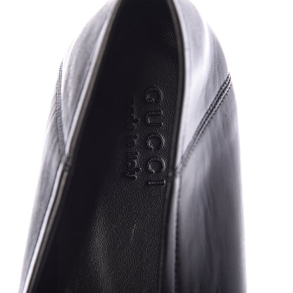 Gucci Lambskin Wolf Embroidered Mens Brixton Horsebit Loafers 14 Black 7 of 8
