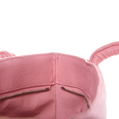 Chanel Caviar Quilted Medallion Tote Light Pink 14 of 15