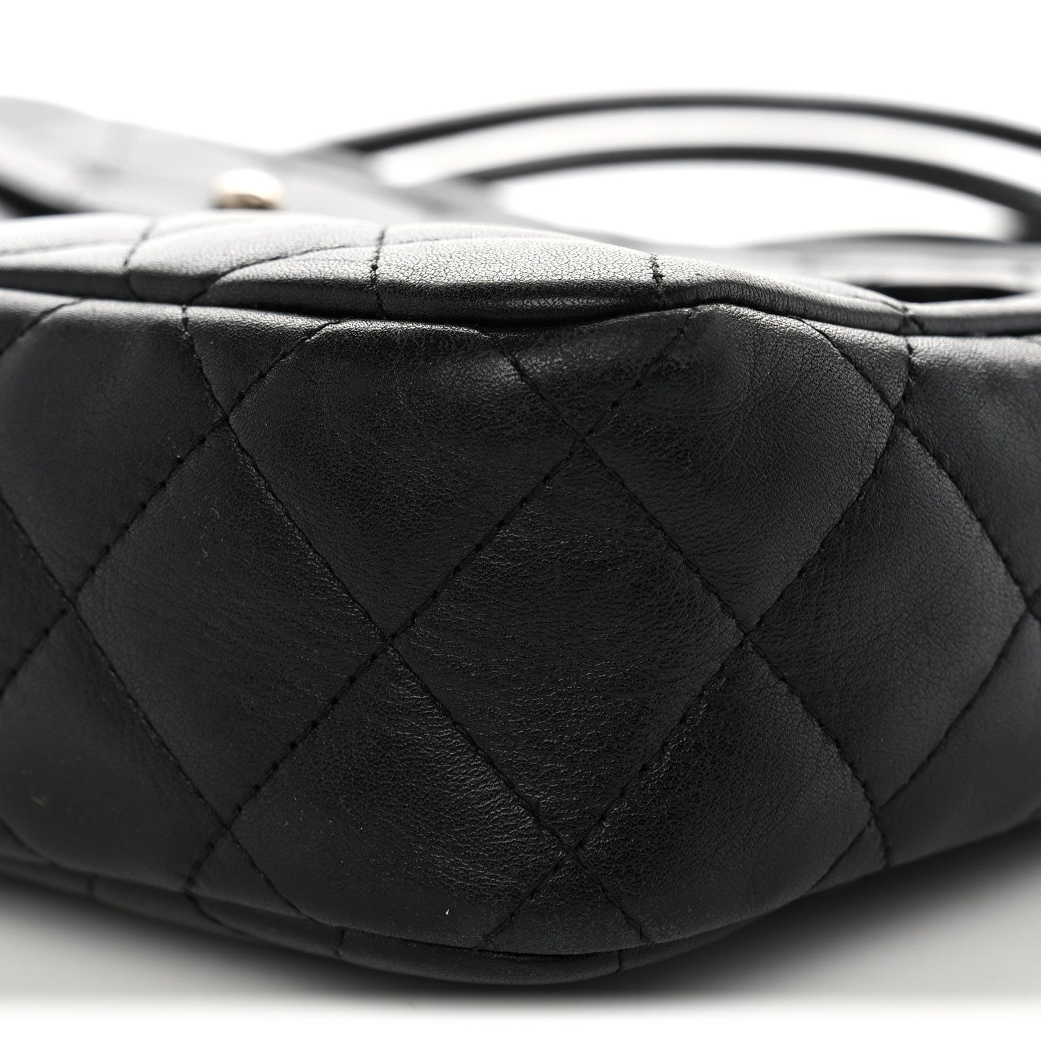 Chanel Calfskin Quilted Cambon Camera Bag Black 10 of 11