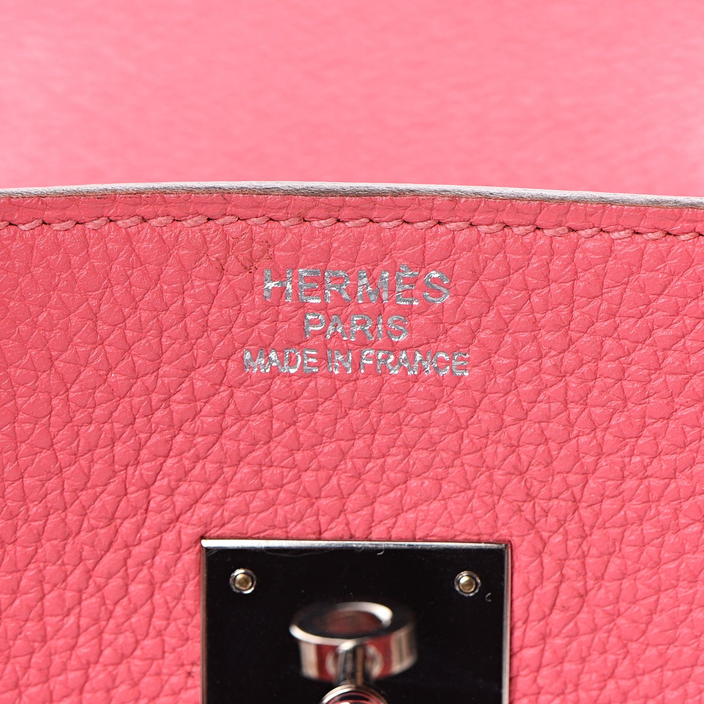 Togo Birkin 35 Rose Lipstick