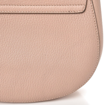 Chloe Grained Lambskin Mini Drew Shoulder Bag Cement Pink 9 of 9