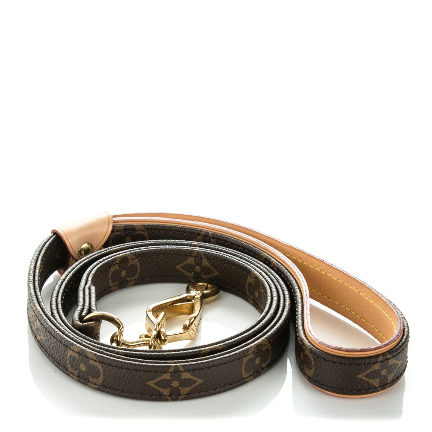 Monogram Baxter Dog Leash GM