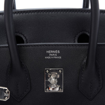 Hermes Swift Birkin 25 Black 8 of 10