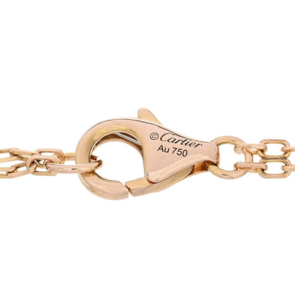 Cartier 18K Pink Gold Diamond LOVE Bracelet 3 of 4
