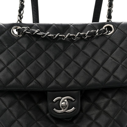 Chanel Calfskin Quilted Small Urban Spirit Backpack Black 8 of 12