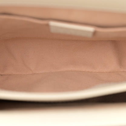 Gucci Textured Calfskin Web Small Ophidia Chain Shoulder Bag Mystic White 5 of 11