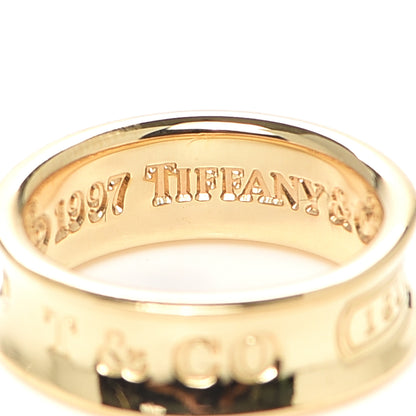 Tiffany 18K Yellow Gold 1837 Band Ring 47 4 4 of 6