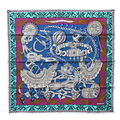 Hermes Silk Zenobie Reine De Palmyre Scarf 90 1 of 5