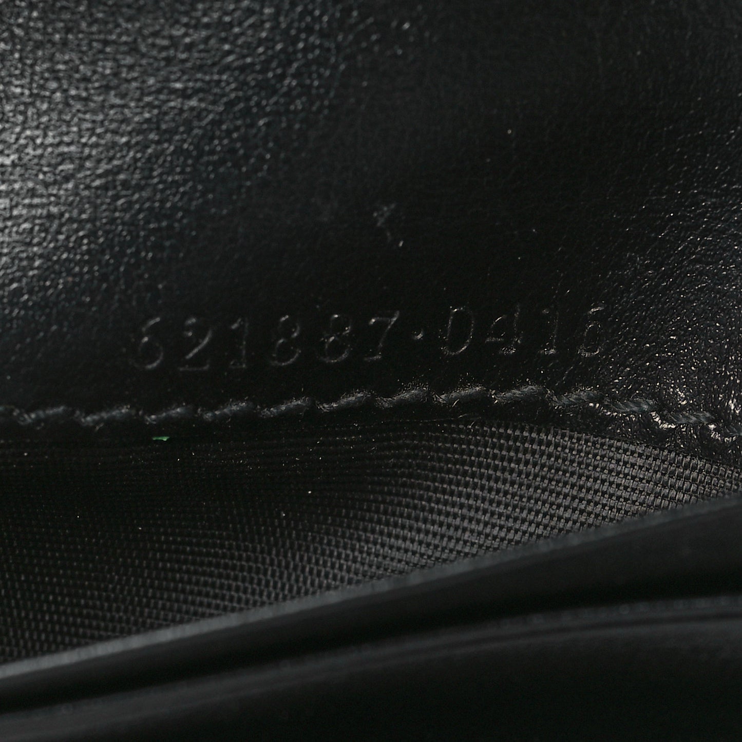 Boarded Plutone Calfskin Horsebit 1955 Card Case Wallet Black