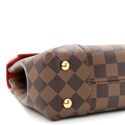 Louis Vuitton Damier Ebene Caissa Clutch Cherry 8 of 10
