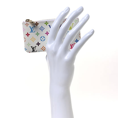 Louis Vuitton LV X TM Monogram Multicolor Key Pouch White 2 of 9