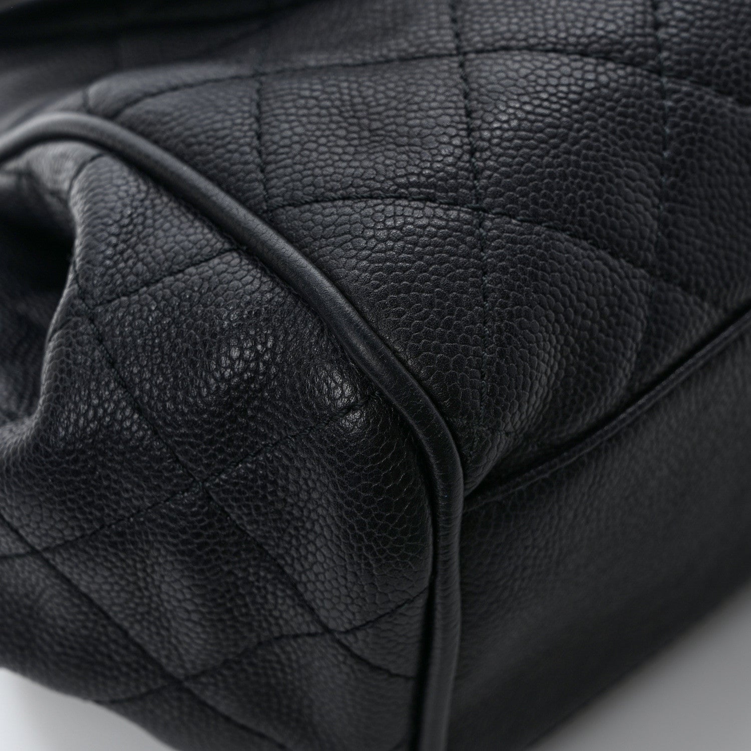 Chanel Caviar Quilted Timeless Accordion Flap Black 10 of 11