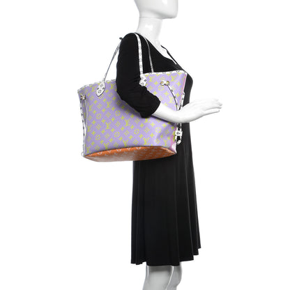 Louis Vuitton Monogram Giant Neverfull MM Pink Lilac 2 of 13