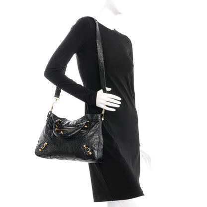 Balenciaga Agneau Giant 12 Gold Hardware Town Black 2 of 8