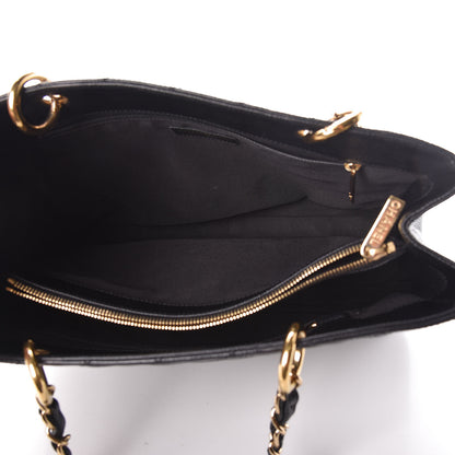 Chanel Caviar Quilted Grand Shopping Tote GST Black 5 of 13