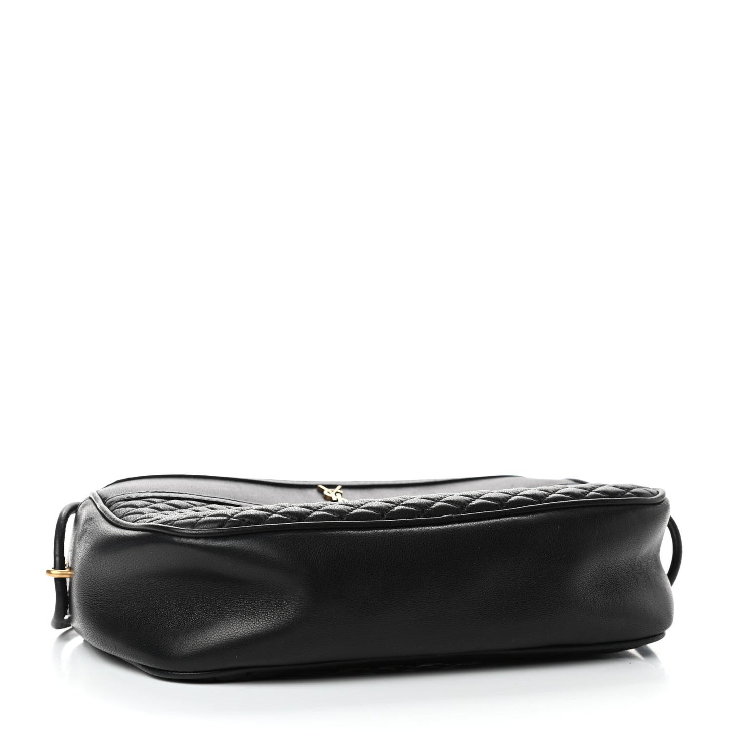 Lambskin Quilted Victoire Camera Bag Black