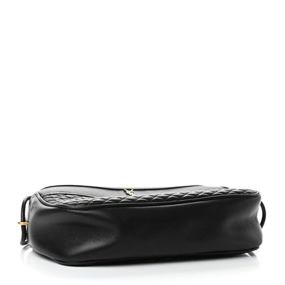 Saint Laurent Lambskin Quilted Victoire Camera Bag Black 3 of 4