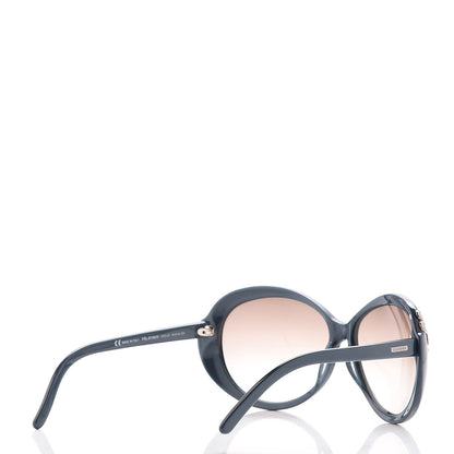 Saint Laurent Oval Sunglasses 6136/S Blue 4 of 7