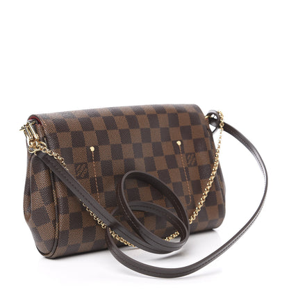 Louis Vuitton Damier Ebene Favorite MM 2 of 8