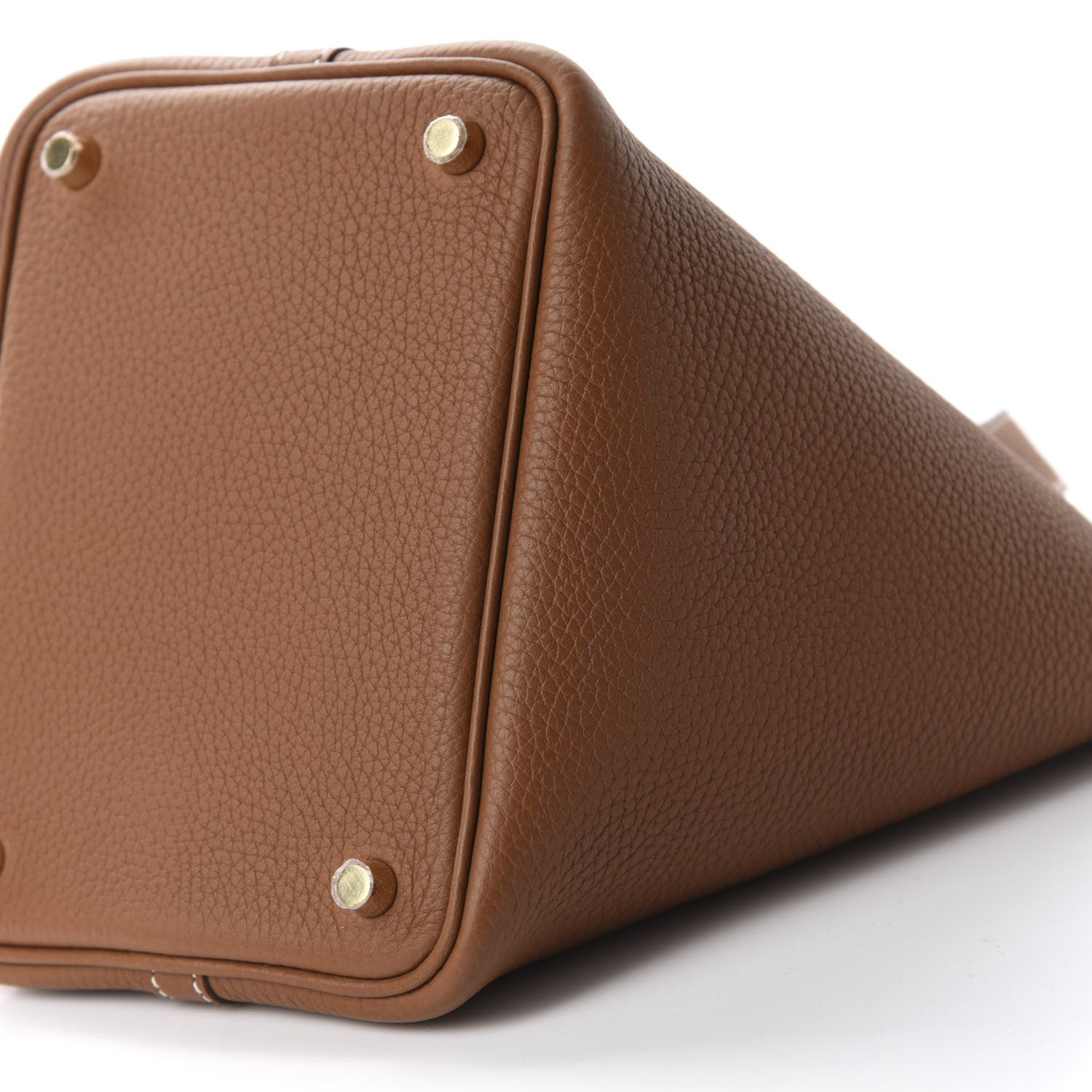 Hermes Taurillon Clemence Picotin Lock 18 PM Gold 7 of 11