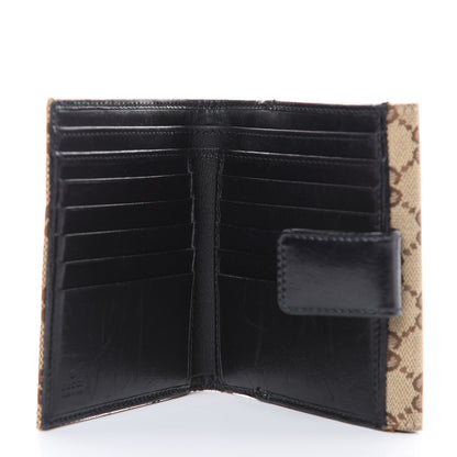 Gucci Monogram French Flap Wallet Dark Brown 5 of 14